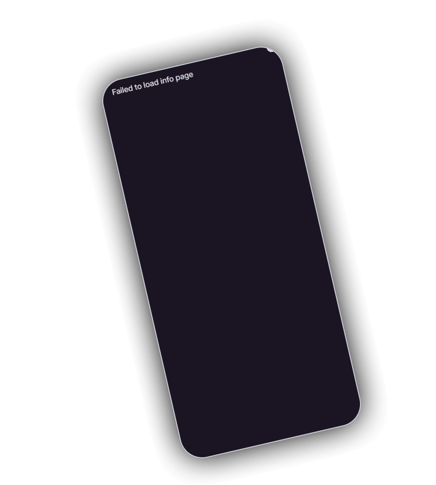 Page VIP Club de BigDrago sur un téléphone incliné, un panneau uni aubergine foncé avec un cadre clair